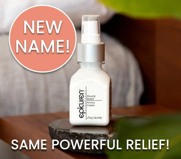 Arnica Cream for Sore, Tired Muscles