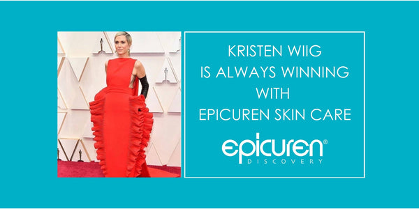 2020 Oscars: Kristen Wiig is Always Winning with Epicuren Skin Care