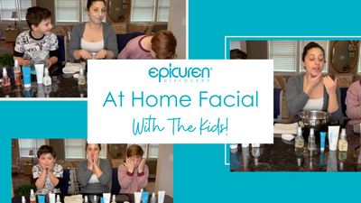At Home Facial With The Kids