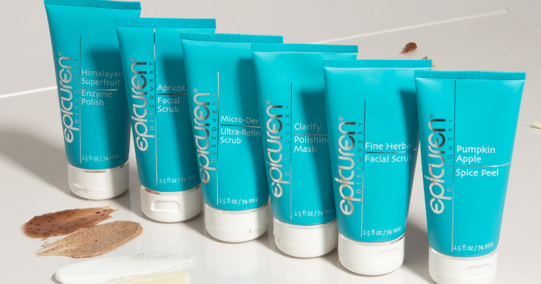 Exfoliants, Scrubs, Peels and Polishes