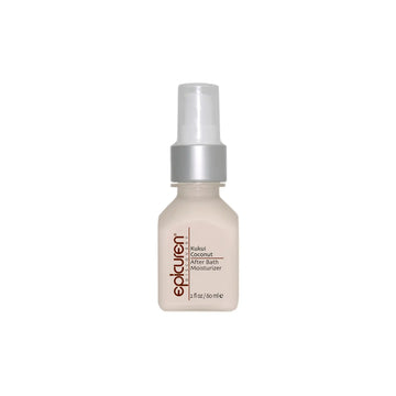 A bottle of Kukui Coconut After Bath Body Moisturizer.
