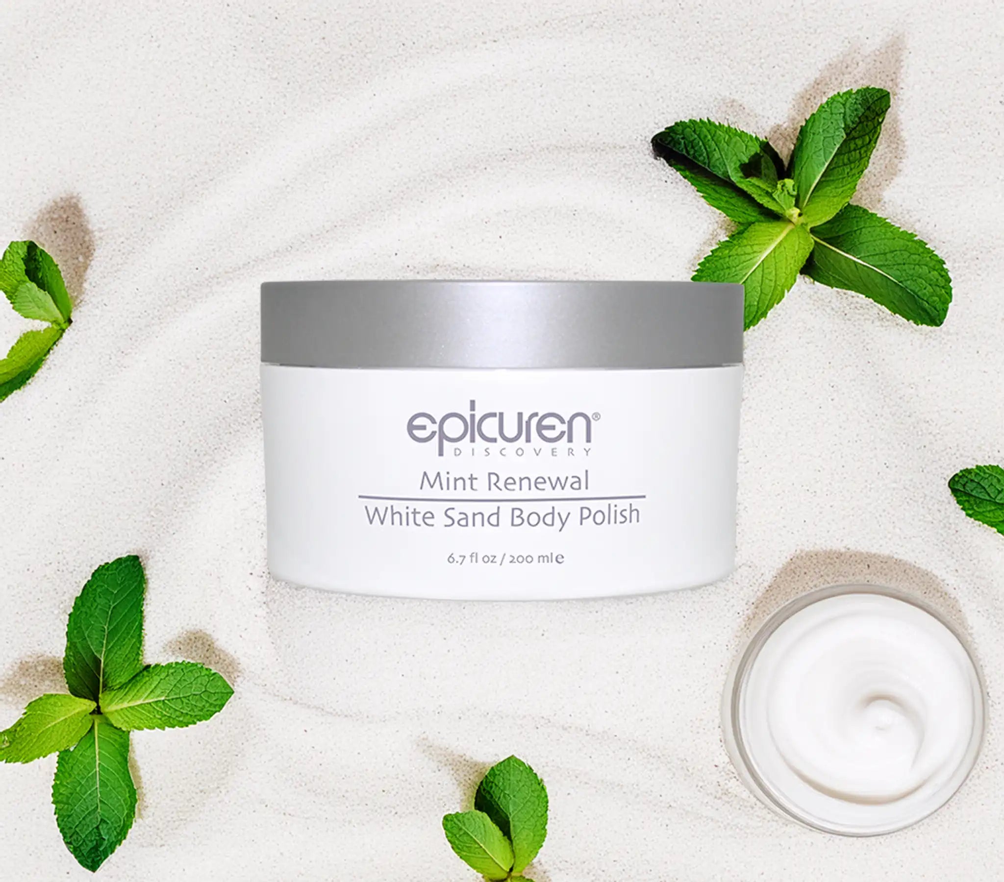 Mint Renewal White Sand Body Polish