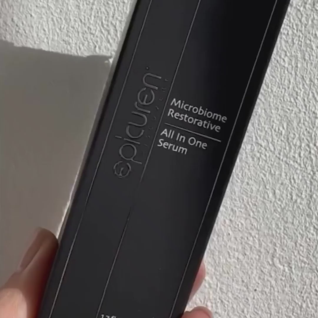 Load video: Microbiome Restorative All In One Serum